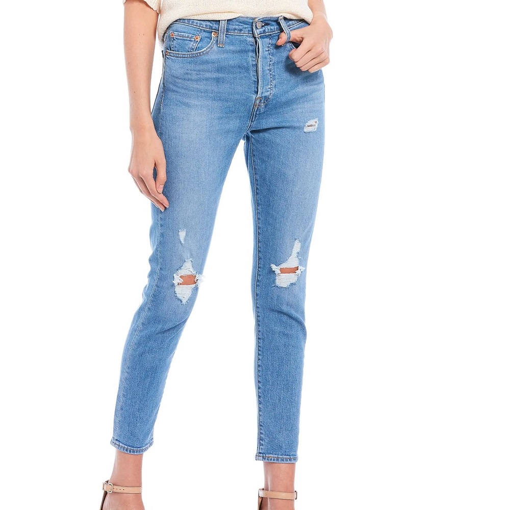 Levi’s skinny wedgie jeans